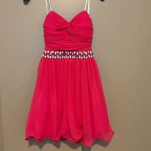 B Darlin Strapless Party Dress